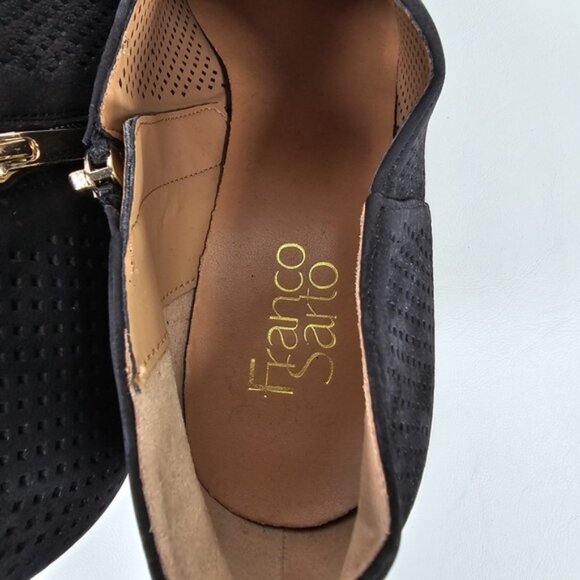 NWOB FRANCO SARTO LEATHER UPPER DEEPA2 Fashion Suede Ankle Bootie Size 9.5M - Picture 12 of 14